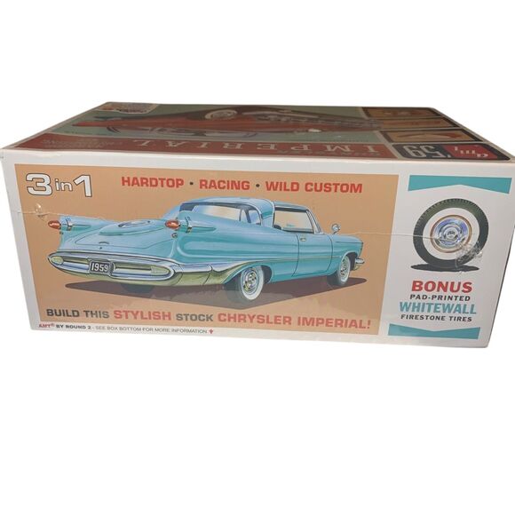 AMT 1/25 1959 Chrysler Imperial Hardtop Customizing Car Kit AMT1136/12 - Picture 5 of 7